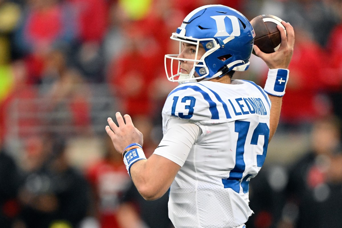 Leonard transferred to Notre Dame where he will have to prove himself as a passer.